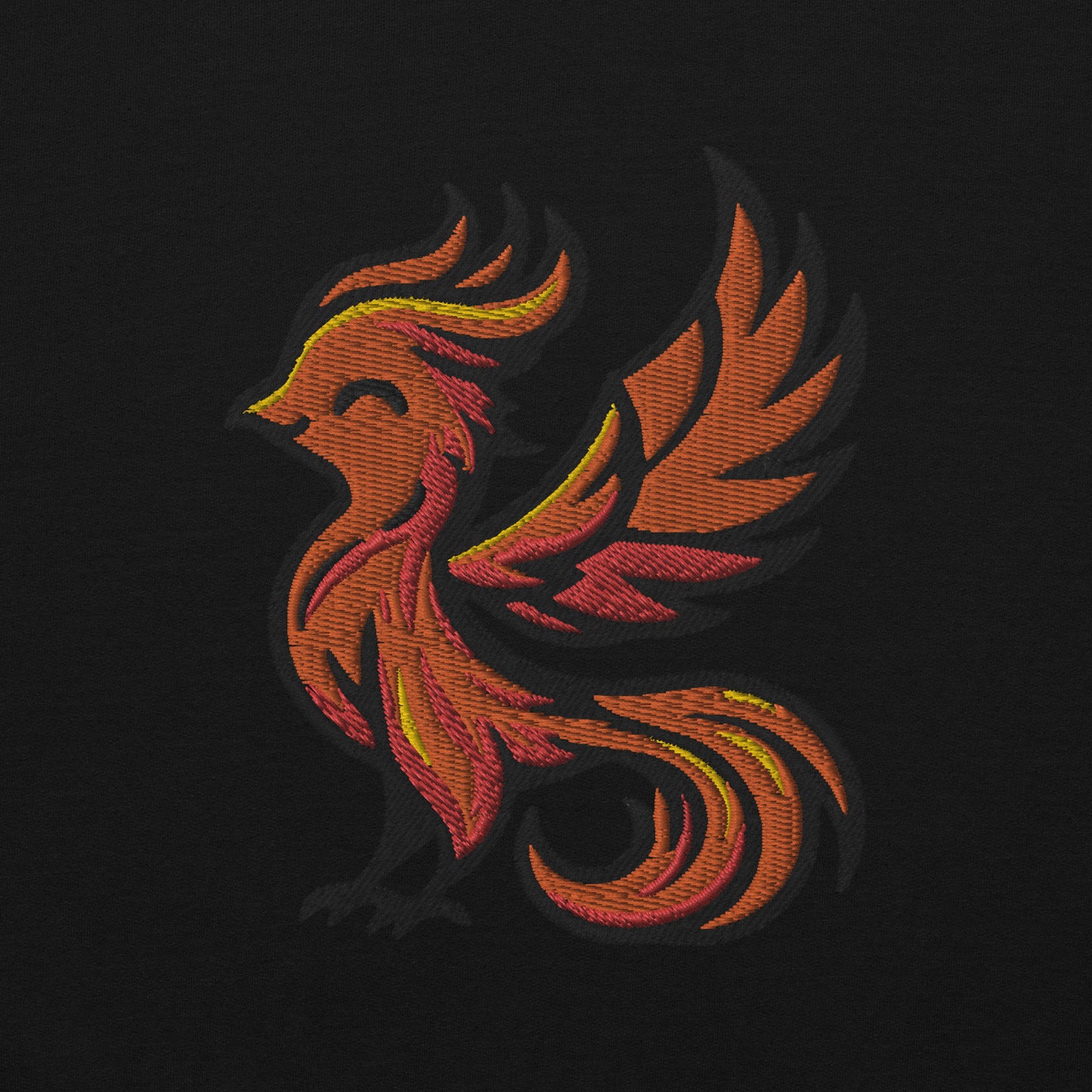 Embroidered Phoenix Tee